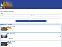 Tablet Screenshot of marrakech-villas.com